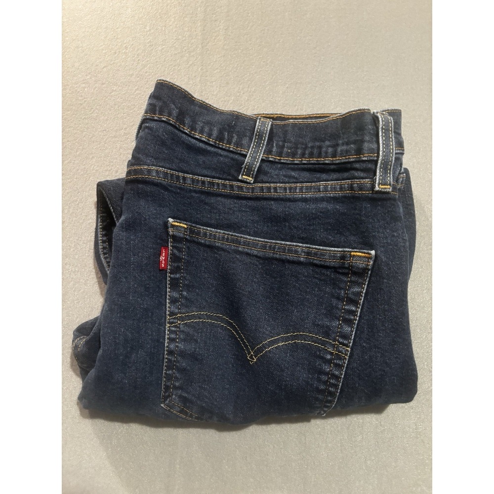 Levi's 505 Men's Jeans 40x27 Regular Fit Straight Leg Big Tall Blue Denim